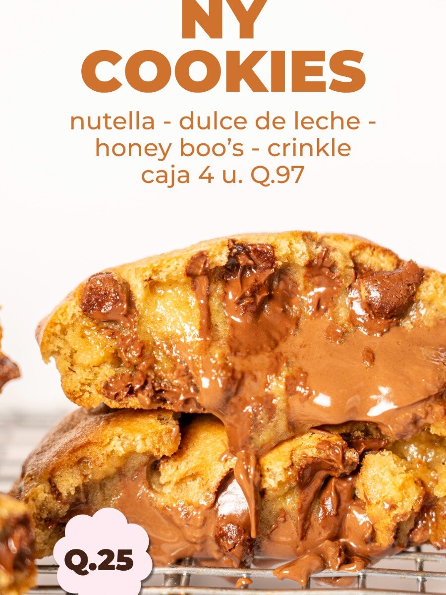 Cookies estilo NY